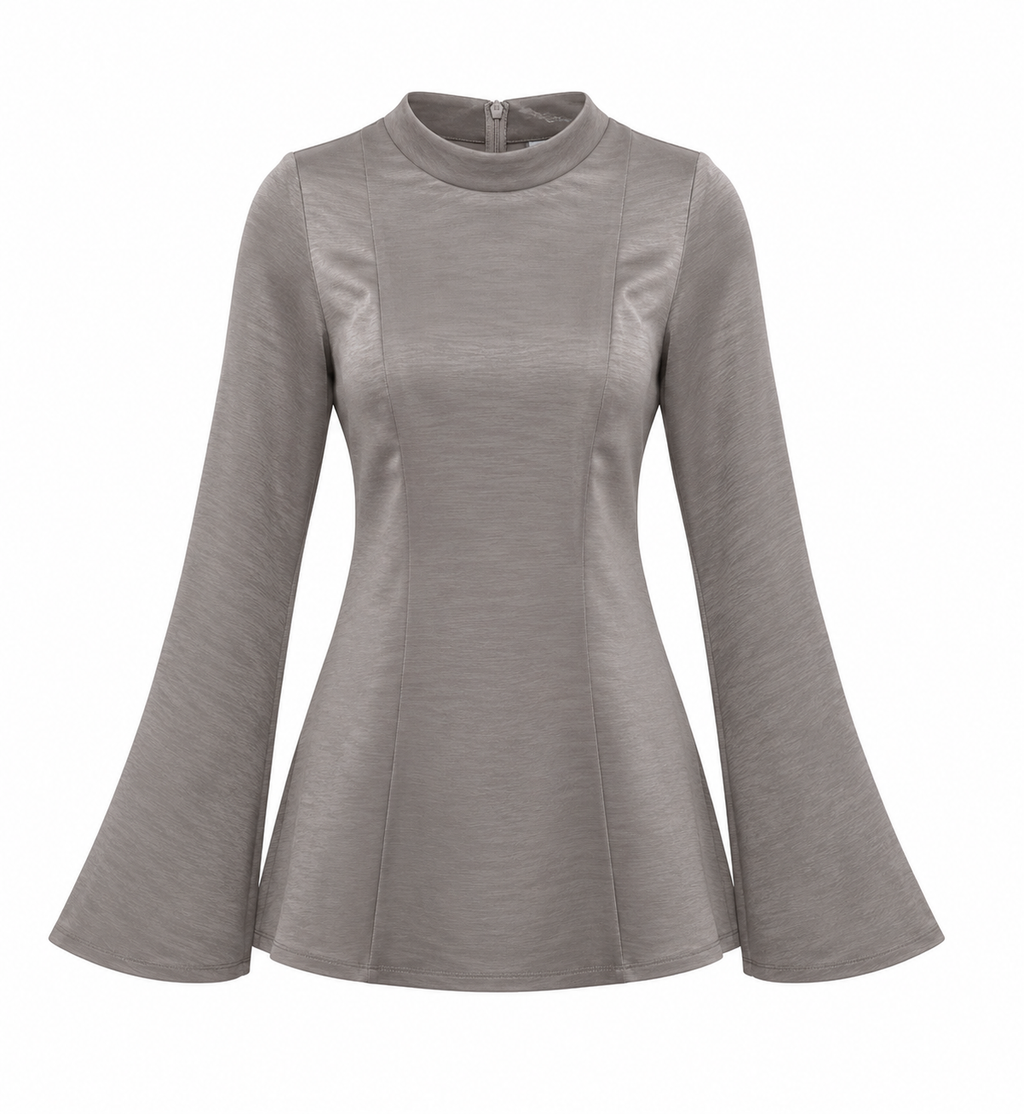 Sculpted Satin Top