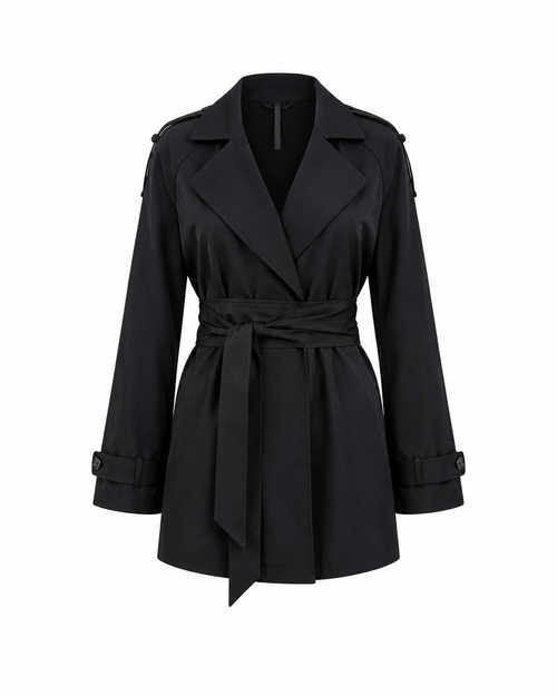 Belted Trench Blazer