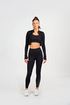 Onyx Cropped Jacket